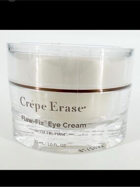 Body Firm Crepe Erase Flaw Fix Eye Cream Trufirm Complex 1 fl oz NEW SEALED